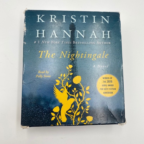 The Nightingale Kristin Hannah Audiobook 14 CDs Unabridged - Picture 1 of 5
